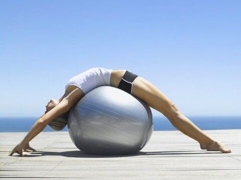 Fitball vježbe za osteohondrozu kralježnice
